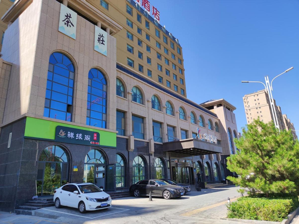 Zhangye Kai Rui Hotel Buitenkant foto